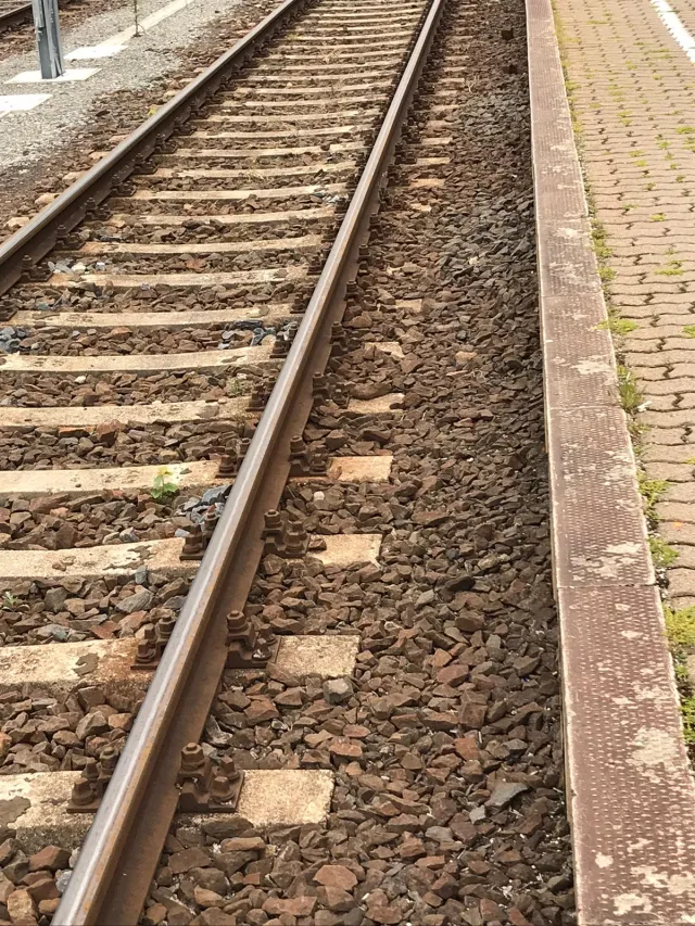 Gleis-Neubau - Sömmerda (die Gleise gebaut)