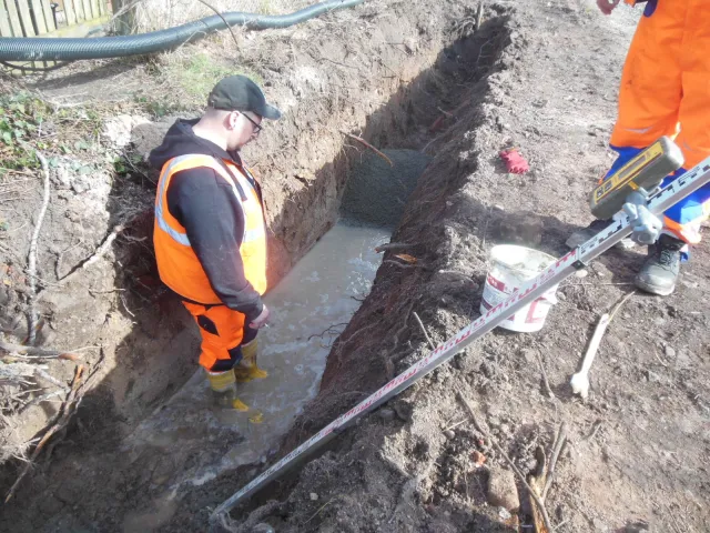 Gleis-Umbau - Langlau 