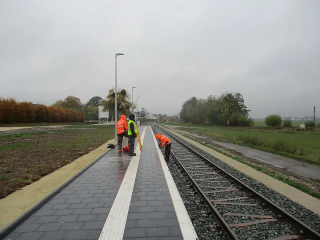 Neubauhaltepunkt Baiersdorf Coburg 